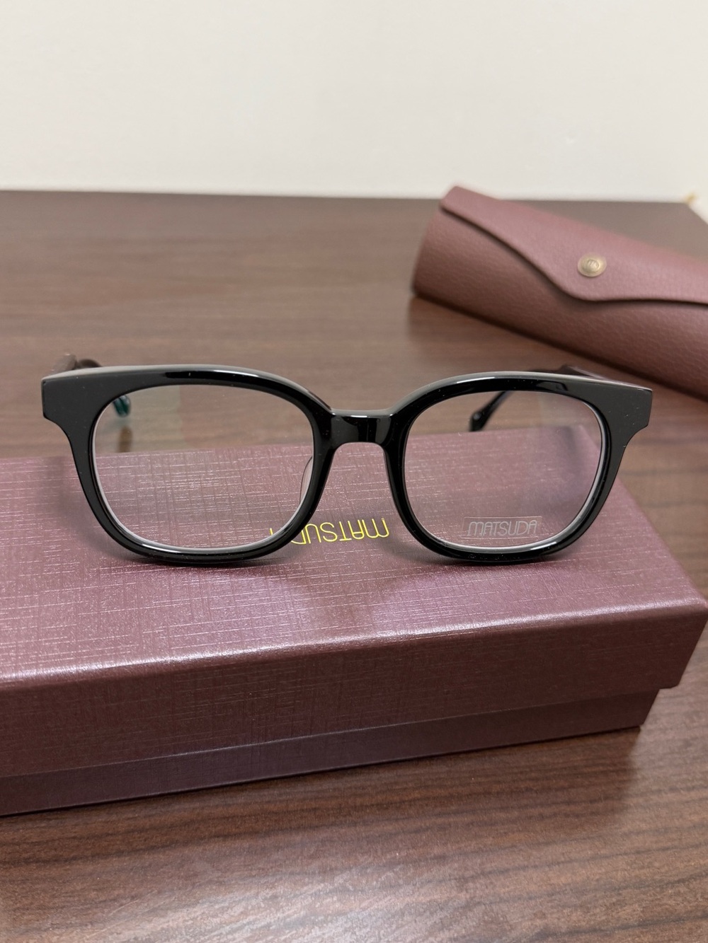 Matsuda Black Rectangular m1030, brand new!